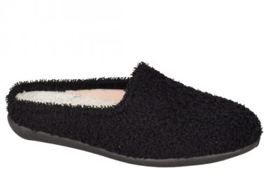 Γυναικείες Παντόφλες Μπουρνουζέ | Υφαντίδης | 526324 | Μαύρο - Υφαντίδης - 